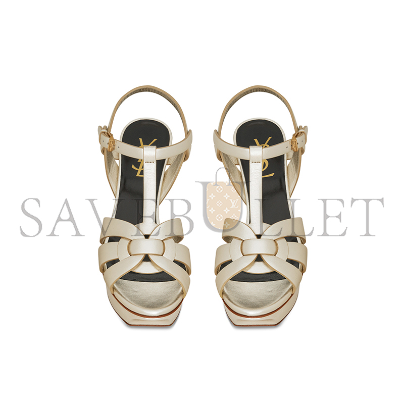 Y51 TRIBUTE SANDALS IN METALLIC LEATHER 5351820PS007100